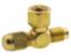 1/4" SWIVEL NUT TEE W/ DEPRESSOR PK OF 3 JB