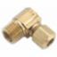 3/8" COMPRESSION X 3/8" MPT     BRASS 90 ELBOW