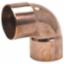 1/2" X 3/8" SR 90 DEGREE COPPER ELBOW                   MUELLER