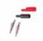 2-7/16" ALLIGATOR CLIPS 20 AMP  RED/BLACK CRIMP/