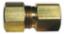 3/8" COMPRESSION X 1/4" MPT BRASS ADAPTER