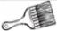 FIN & COIL NYLON WHISK BRUSH 6-3/4" WIDE