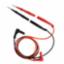 DELUXE TEST LEADS-SET OF 2 WITH SMALL PROBE TIPS