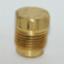 5/8" FLARE BRASS PLUG J/B INDUSTRIES