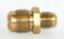 3/8" X 1/4" FLARE BRASS RDUCING UNION    J/B INDUSTRIES