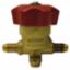 1/4" SWEAT PACKLESS LINE VALVE  A14838 MUELLER