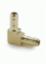 3/8 BARB BRASS 90 PNEUMA TIC     FITTING