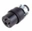 15A-125V RUBBER PLUG CON NNECTOR DEVCO