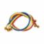 3 PK Plus II 1/4" Charging Hose R-410A (Yellow,Red,Blue)Ritchie